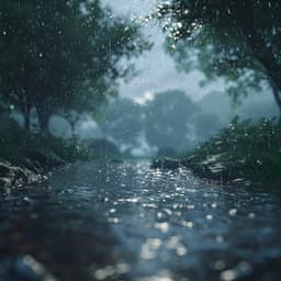Binaural Retreat: Rain for Relaxing Moments - Relaxing Med Waves