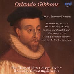 Gibbons: Second Service And Anthems - Orlando Gibbons