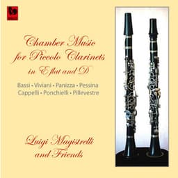 Bassi - Viviani - Panizza - Pessina - Cappelli - Ponchielli - Pillevestre: Chamber Music for Piccolo Clarinet - Luigi Magistrelli