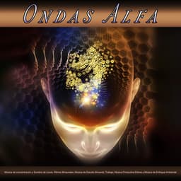 Ondas Alfa: Música de concentración y Sonidos de Lluvia, Ritmos Binaurales, Música de Estudio Binaural, Trabajo, Música Productiva Etérea y Música de Enfoque Ambiental - Ondas Alfa