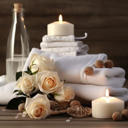 Relajación En El Spa Junto A La Chimenea: Melodías Ambientales Cálidas - Rec. de campo de lujo