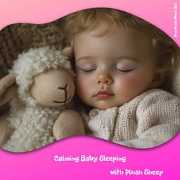 Calming Baby Sleeping with Plush Sheep - Pink Noise Music Box