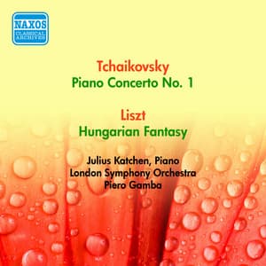 Tchaikovsky, P.: Piano Concerto No. 1 / Liszt, F.: Hungarian Fantasy - Julius Katchen