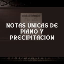 Notas Únicas De Piano Y Precipitación - Domingo de piano