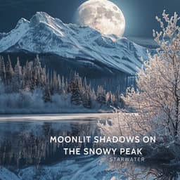 Moonlit Shadows on the Snowy Peak - Starwater