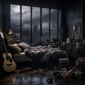 Rain Timbre: Sleep Echoes Music - Rain and Thunder Sounds