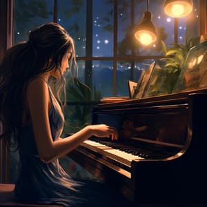 Ecos De Enfoque De Piano: Armonías De Estudio Etéreo - Piano de jazz relajante