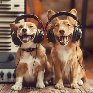 Joyful Canine Chords: Dogs Playful Rhythms - Dog Music