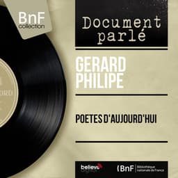 Poètes d'aujourd'hui - Gérard Philipe