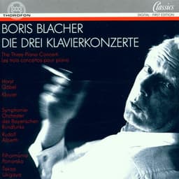 Boris Blacher: Die drei Klavierkonzert - Boris Blacher