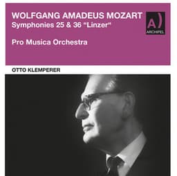 Otto Klemperer conducts Mozart Symphonies 25 & 36 - Wolfgang Amadeus Mozart