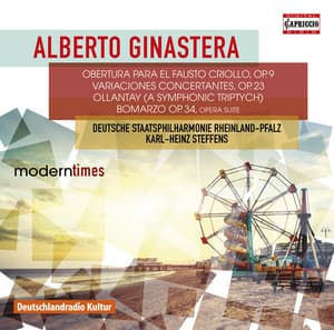 Ginastera: Obertura para el Fausto Criollo, Op. 9, Variaciones Concertantes, Op. 23, Ollantay, Op. 17 & Bomarzo Suite, Op. 34a - Alberto Ginastera