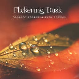 Flickering Dusk - Thunder Storms & Rain Sounds