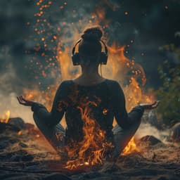Flame's Insight: Fire Meditation Harmony - Meditation Yoga Music Masters