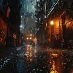 Storm's Calm: Chill in Rain and Thunder - Vinyasa