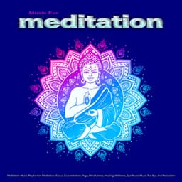 Music For Meditation: Meditation Music Playlist For Meditation, Focus, Concentration, Yoga, Mindfulness, Healing, Wellness, Spa Music Music For Spa and Relaxation - Meditation Playlist