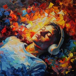 Fire's Sleep Embrace: Nighttime Harmonies - Music for Sleeping Puppies