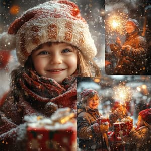 Crackling Noel: Serenity &amp; Song - Calming Christmas Music