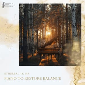 Ethereal 432 Hz Piano to Restore Balance - 432 Hz Powerful Tones
