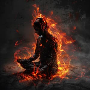 Calming Fire Melodies: Relaxation Music - Relaxation Noisy Tones