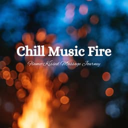 Chill Music Fire: Flame-Kissed Massage Journey - Stress Relief