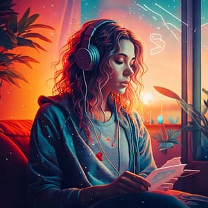 Rhythmic Lofi Tunes: Harmonized Soundscapes - Binaural Beats Solutions