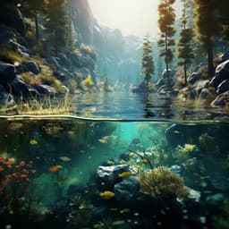 Water's Caress for Sleep: Gentle Stream Melodies - Mindvellous