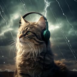 Thunder Purr: Feline Calm Sessions - Music for Cats TA