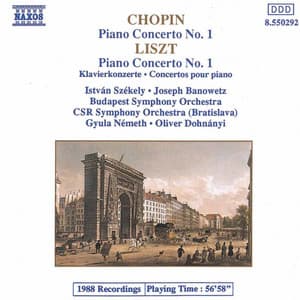 Chopin: Piano Concerto No. 1 / Liszt: Piano Concerto No. 1 - Joseph Banowetz