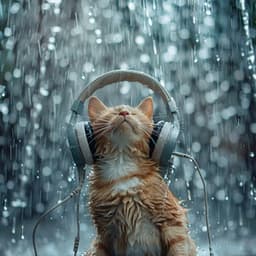 Purring in the Rain: Serene Sounds for Cats - Cat Music Therapy