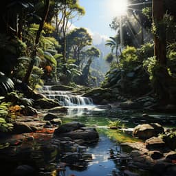 Aguas Rítmicas: Sonidos Meditativos De Tranquilidad En Cascada - Paisajes sonoros épicos