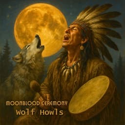 Moonblood Ceremony & Wolf Howls & Earth Rhythms - Shamanic Drumming World