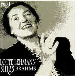 Lotte Lehmann Sings Brahms - Lotte Lehmann