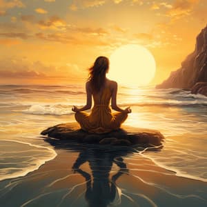 Paisajes Sonoros De Yoga: Música En El Borde Del Océano - Alivio tranquilo del estrés