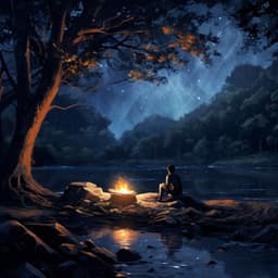 Nature's Campfire: Binaural Breeze and Flames - Beta Gamma