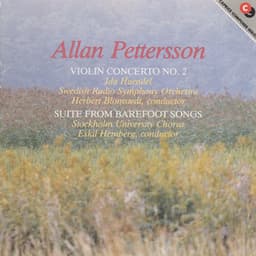 Pettersson: Violin Concerto No. 2 / 6 Songs From Barefoot Songs - Allan Pettersson