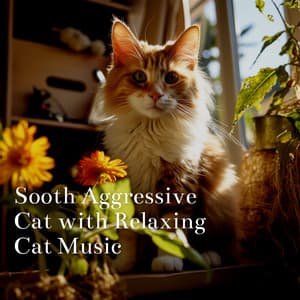 Sooth Aggressive Cat with Relaxing Cat Music - Cat & Calm