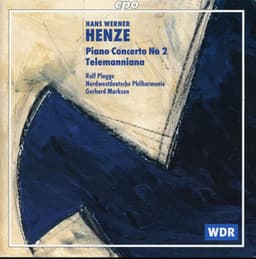 Henze: Piano Concerto No. 2 - Telemanniana - Hans Werner Henze