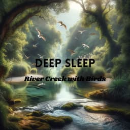 Deep Sleep: River Creek with Birds - Music to Relax in Free Time