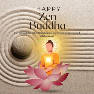 Joyful Morning Routine - Happy Zen Buddha