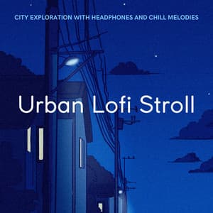 Urban Lofi Stroll : City Exploration with Headphones and Chill Melodies - Cafe Lounge Groove