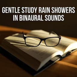 Gentle Study Rain Showers in Binaural Sounds - Binaural Shapers