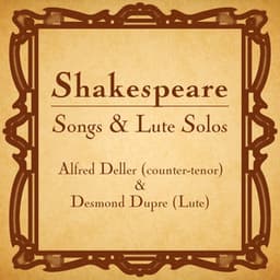 Shakespeare: Songs & Lute Solos - William Shakespeare