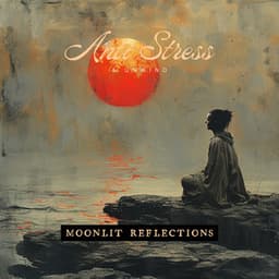 Moonlit Reflections: Journal Under the Night Sky - Anti Stress & Unwind