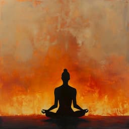 Meditación De Fuego: Serenidad De Las Llamas - Música de Meditación