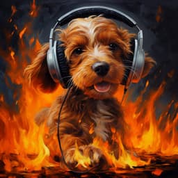 Loyal Flames: Dogs Fire Companionship - Doggy Music