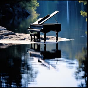 Meditation Piano: Chords in Serene Reflection - Relaxation Piano in Mind