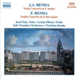 Benda, F.: Violin Concerto / Benda, J. A.: Viola Concerto - Ariane Pfister-Benda