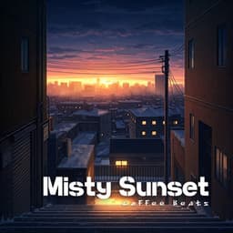 Misty Sunset Coffee Beats - Lofi Japanese Cafe