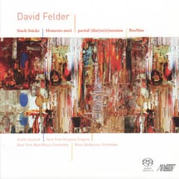 David Felder: Boxman - David Felder